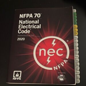 NFPA 70 National Electrical Code 2020 Book